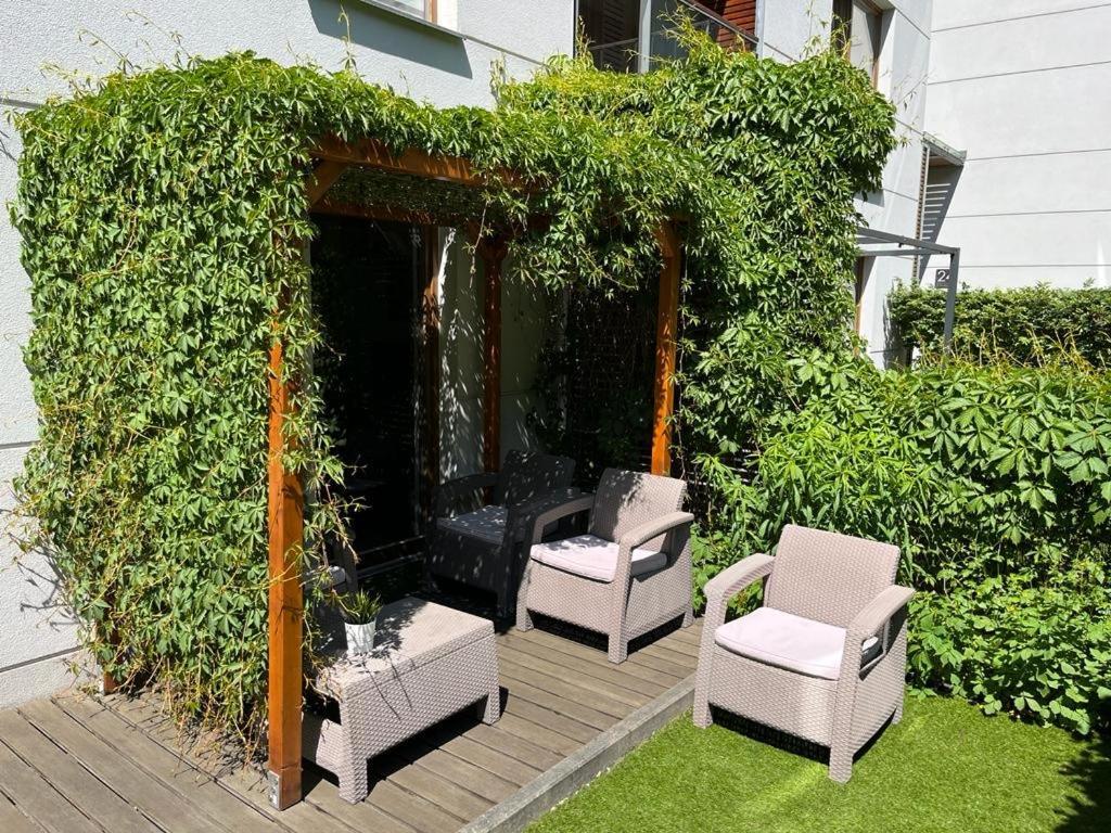 Apartament Nadmorski Dwór Gdansk Exterior foto